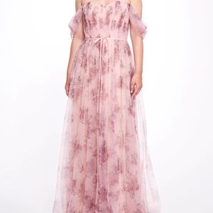 Marchesa Notte Floral Formal Dress